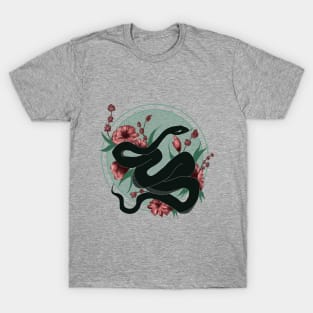 Floral snake T-Shirt